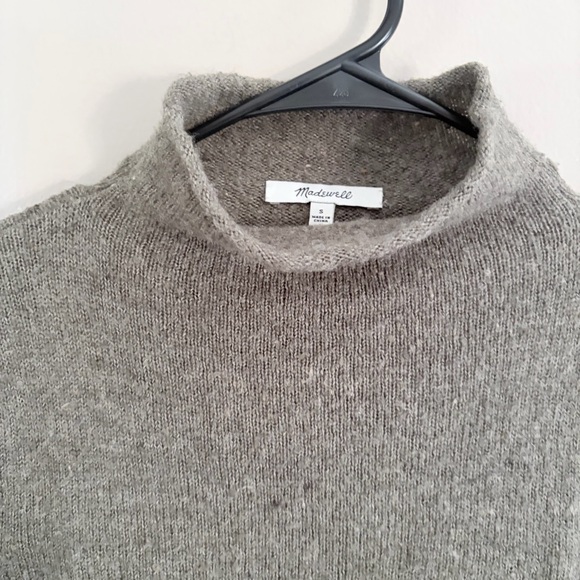 Madewell Women's Donegal Mock Neck Sweater - Picture 4 of 8